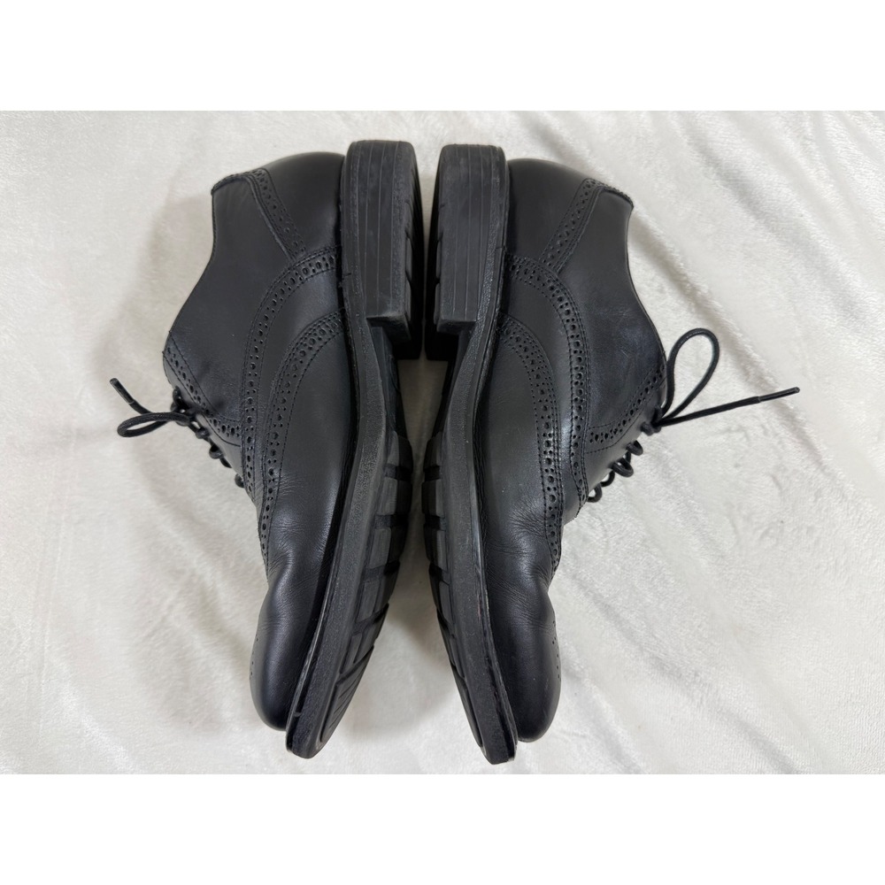 Florsheim Comfortech Men's 8.5M Black Leather Wingtip Oxford Dress Shoes Classic - Picture 7 of 9